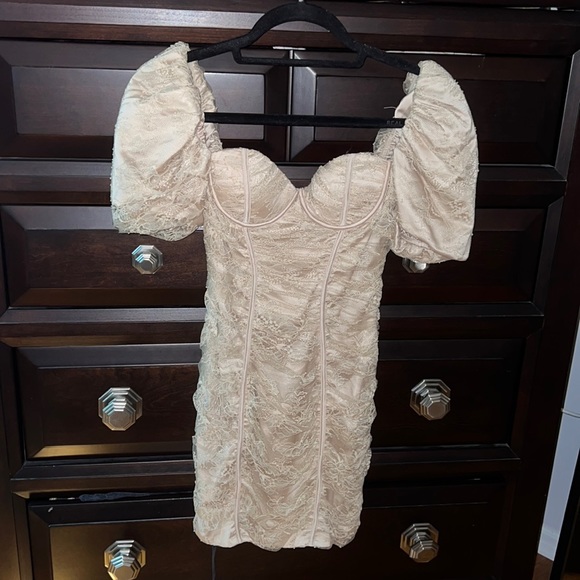 Oh Polly Dresses & Skirts - Oh Polly beige dress